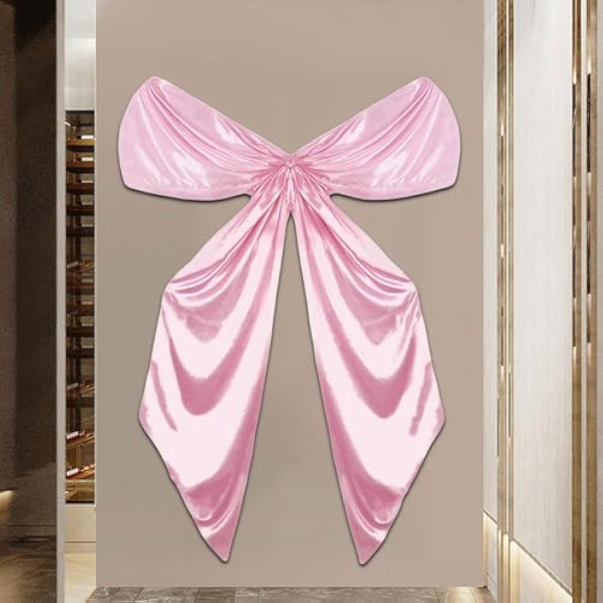 Big Bow Room Wall Decor for Door Shower