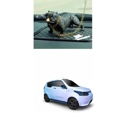Pepino ZZZ Awesome Car Dashboard Pitbull Smoking Dog with Chain