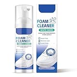 Generico Detergente per scarpe da ginnastica senza acqua, smacchiatore schiumogeno per la pulizia, detergente per scarpe bianche per scarpe da ginnastica, per scarpe bianche (1PC)