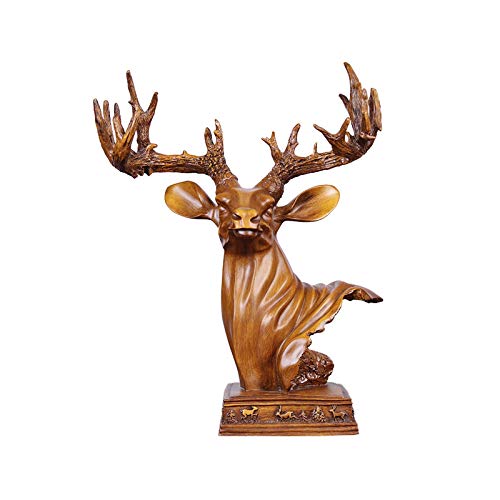 Statue de cerf moderne pour meuble TV et salon contemporain