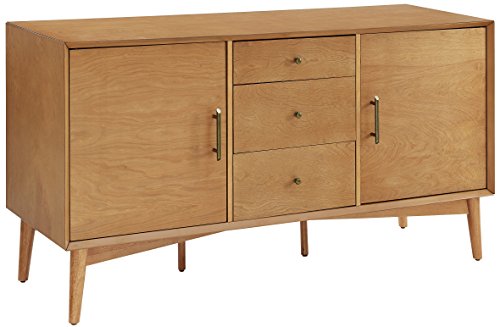 Crosley Furniture Landon Buffet and Large Console, Acorn