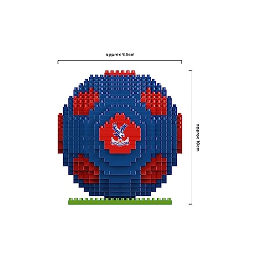 FOCO Officially Licensed Crystal Palace FC BRXLZ Bricks Ball 3D Football Toy Model - Image 3