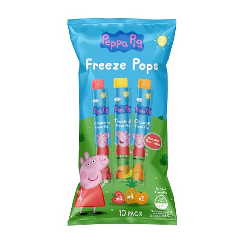 Peppa Pig Freeze Pops – Gefrierbare Kindergetränke für...