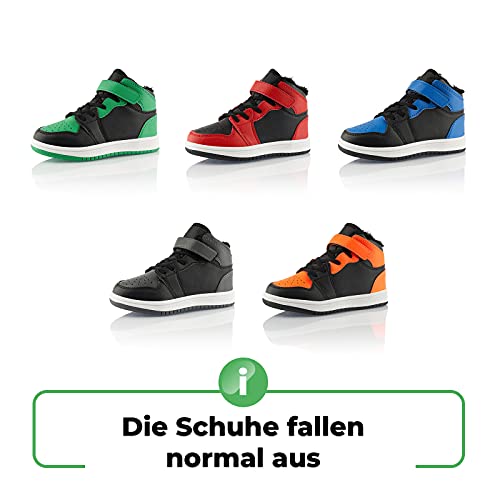 Fusskleidung® Kinder Winterschuhe warm gefütterte Turnschuhe - Image 8