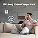 Phone 17 16 15 Charger Fast Charging Type C Chargers USB C Fast Charger Block & Phones 17 Charger Cord 10FT Long USB C Charging Cable for i.Phone 17/17 Pro/17 Pro Max/Air/Phone 16 15 Pro Max,Black