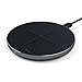 Satechi Qi-Certified Aluminum Type-C PD & QC Wireless Charger - Up to 7.5W/10W - Compatible with iPhone 14/14 Plus, iPhone 13 Pro Max/13 Pro/13 Mini/13 - Adapter Sold Separately (Space Gray)