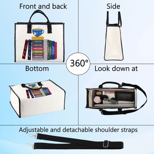 Bolso Tote de Lona Bookworm Night Court miniatura 5