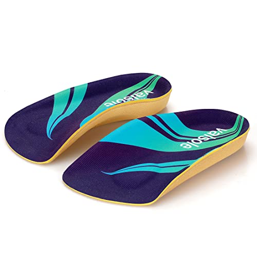 VALSOLE 3/4-Länge, Plantarfasziitis & Arch Support Schuheinlagen für Männer & Frauen,Beste Original Orthopädische für Plattfüße, hohes Fußgewölbe, ganztägige Linderung Fersensporn Schmerzen Cover