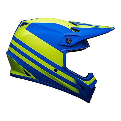 8006376013var-280048 - Casco Enduro Offroad Motocross MX-9 MIPS Disrupt Color Azul/Amarillo Talla M