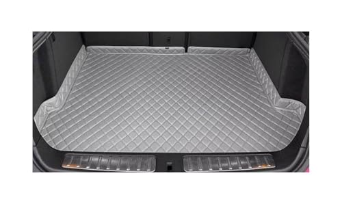 Tapis de coffre voiture imperméable et antidérapant pour Espace 2018 gris