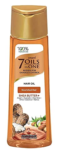 Emami 7 oils in one Shea butter for dry and brittle hair 200ml