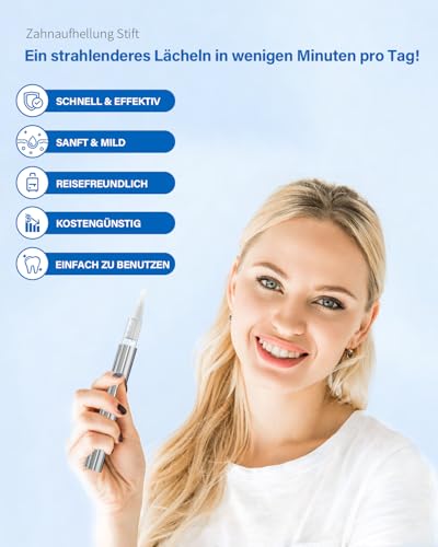 Whitening-Pen Mitbuty Zahnaufhellung Stift im 3er Pack