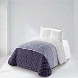 Borrego Vivid Torral - Edredón Borrego Estampado Zaire Invierno Efecto Térmico Tacto Pluma Suave y Cálido 90-105 - 135-150 cm (Cama 90-105 cm (180 x 250 cm))