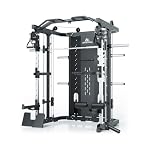SWAT Multipresse | Classic Version | All-in-one Kraftstation mit 226 cm Höhe | Power Rack, Smith Machine & Dualer Kabelzug mit 2x50kg Gewichtsblock
