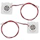 Bediffer 25 x 25 mm , 2 St¨¹ck Mini K¨¹hll¨¹fter , Reparatur Ersatz (12 V)