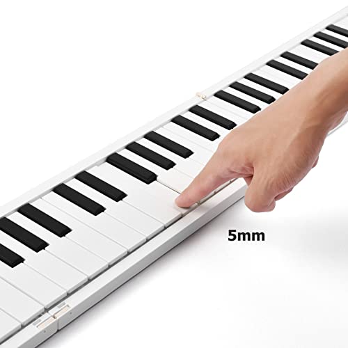 TSTS Piano électrique Pliable Piano De Clavier Électronique Pliable 88 K-eys Piano Piano Piano Portable Piano Numérique… - Les Beatles, Paul McCartney, John Lennon, RIngo Starr, George Harrison TSTS Piano électrique Pliable Piano De Clavier Électronique Pliable 88 K-eys Piano Piano Piano Portable Piano Numérique… – Image 8