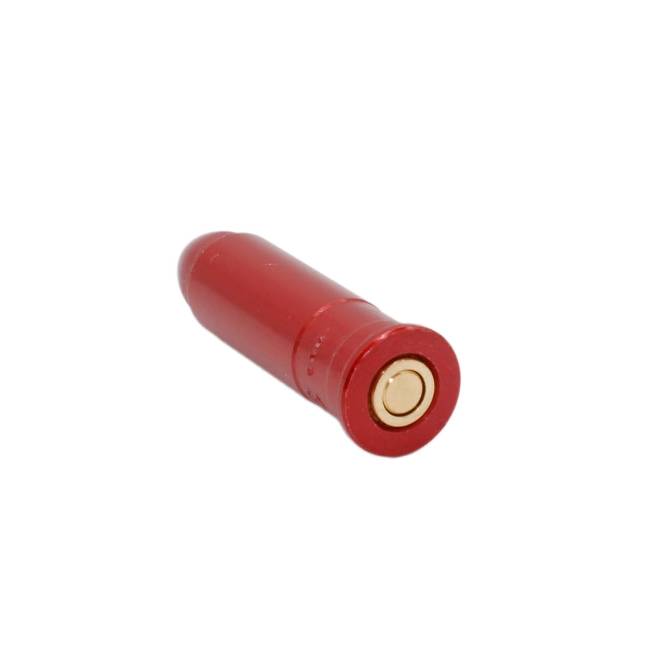 Pufferpatronen 357 Magnum / 38 Special Aluminium Rot (6 Stück) | Eloxierte Exerzierpatronen für Trockentraining, Funktionsprüfung & Ladeübung, integrierte Dämpfungskappe zur Mechanikschonung