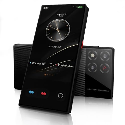 S30 Pro Sprachübersetzer, Übersetzer Ohne Internet, 17 Sprachen Offline(Offline Deutsch), 4-Zoll-HD-Bildschirm, Fotoübersetzung, Geeignet für Reisen Geschäftsreisen