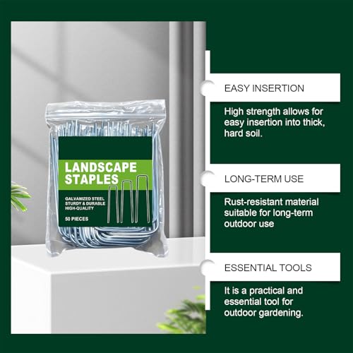 Piquet galvanisé de jardin et support de treillis robuste pour clôture - 6