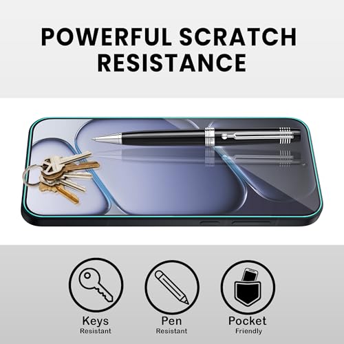 Image of ArmourPro Military-Grade Tempered Glass for OnePlus Nord CE 6-9H Anti Scratch, Edge-to-Edge Coverage, HD Clarity, Smooth Touch, Case Friendly, Easy Installation Kit with Cable Protector