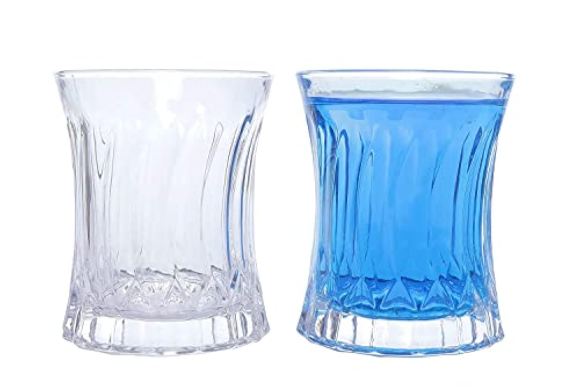 Fancy Crystal Whiskey Glasses 210 ml Bar Glass