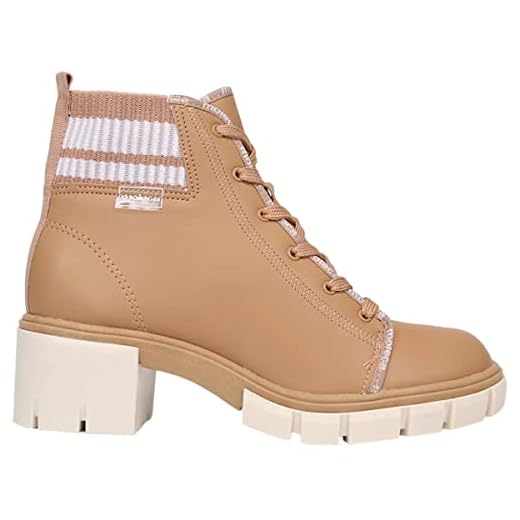 Bota Coturno Tratorada Moleca Feminina Elástico Salto Grosso