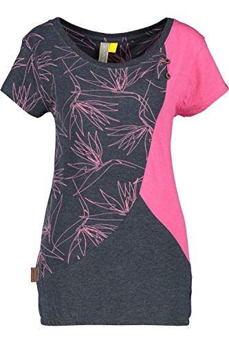 Alife and Kickin Damen ZoeAK T-Shirt, Fuchsia, M Cover