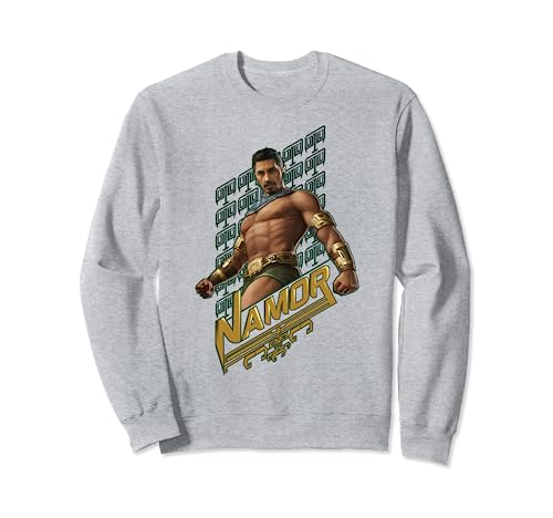 Sweatshirt Namor Marvel Black Panther Wakanda Forever noir taille M