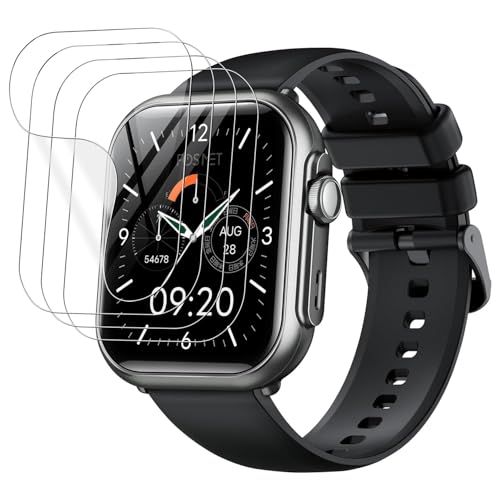 JIAYJP【4枚】for FOSMET P1 1.85インチ 保護フィルム高透過率 24時間内気泡自動消えFOSMET P1 1.85インチ 保護フィルム 液晶保護 傷防止 高透過率