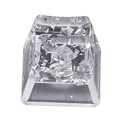 Keycap de Resina Transparente Plata para Teclado MX miniatura 4