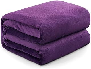 RATEL Fleece Blanket Throw Blanket, 80×90 inch Fluffy Blanket Sofa Throw for Bed/Chairs/Couch, Microfiber Flannel Soft Blankets Warm, Cozy and Durable, Dark Grey, 200x230cm