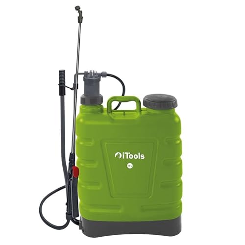 Pulvérisateur manuel 16L ITOOLS 5.5 bar Spray et Jet Désinfection Entretien Végetaux et Jardins Cover