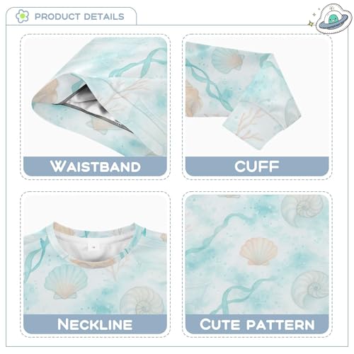 JUNZAN Watercolor Bathroom Seamless Wallpaper Kids Boys Sweatshirts Hoodies Fleece Hoodies for Girls Party 4T3