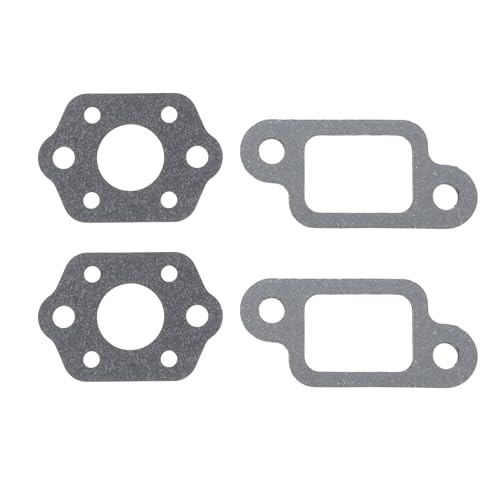 eMagTech 2er-Set Dichtungssatz für Ansaug- Und Auspuffschalldämpfer von Kettensägen 11301490600 11231290900 Kompatibel mit Stihl MS170 MS180 017 021 023 025 MS210