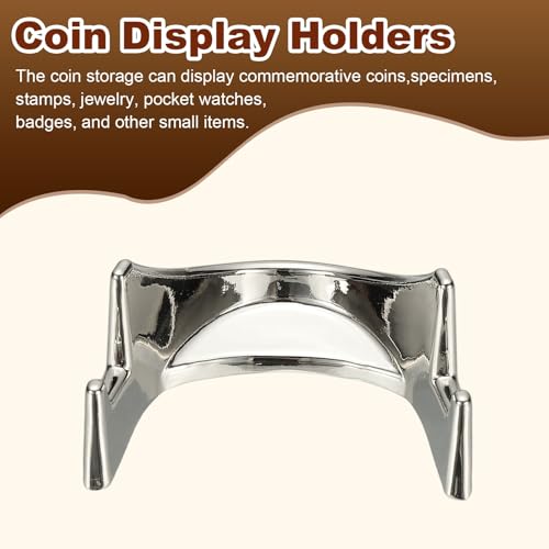 Soportes para Monedas PATIKIL, 5 piezas, Plata miniatura 3