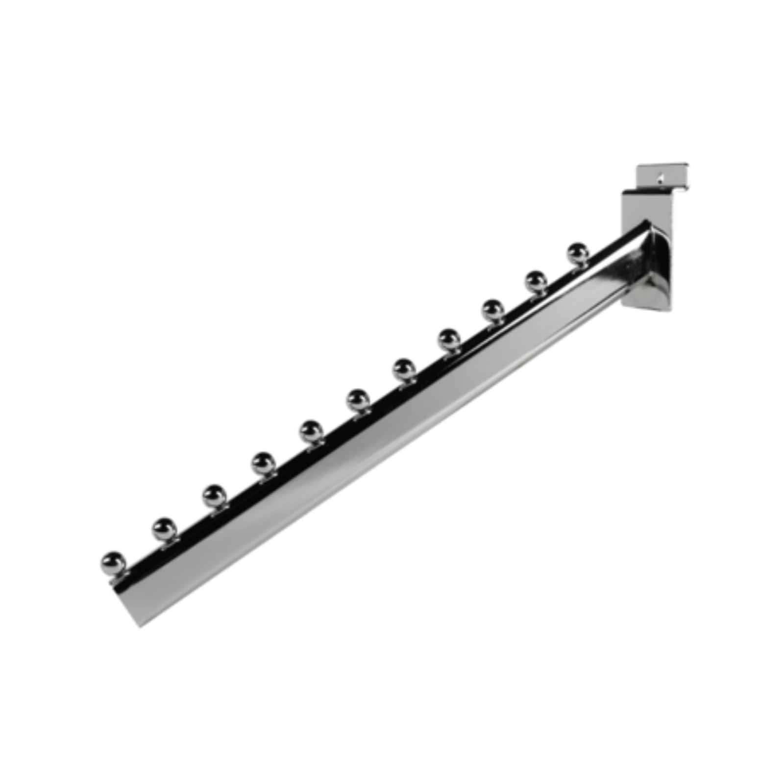 11 Ball Waterfall Sloping Display Arm for Slatwall