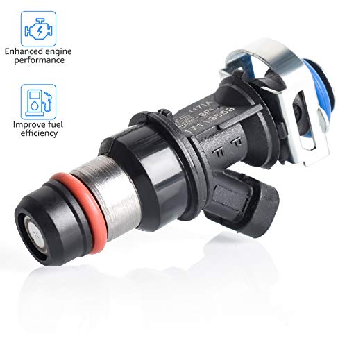 image for nifeida 8Pcs Fuel Injectors Compatible with 2001-2007 Avalanche Silver