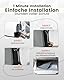 Ezcasch Frontscheibenabdeckung mit Reißverschluss, Umfassender Schutz vor Sonnen, Kalt und Staub, Silberne Scheibenabdeckung für FIAT Ducato Peugeot Boxer Citroen Jumper X250/290 ab 2006