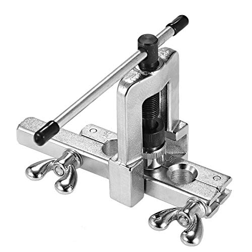 Digital Craft Copper Brake Fuel Pipe Repair Tools Double Flaring Dies Tool Set Clamp Kit Tube Cutter for Cutting and Flaring Copper 2