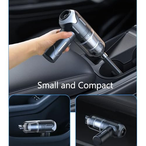 Mekalero Aspirapolveri Portatili Funzionamento Silenzioso Piccolo Filtro Macchina Di Pulizia Ricaricabile Per Auto Ufficio Design Portatile Aspirapolvere Portatile Per Auto - 4