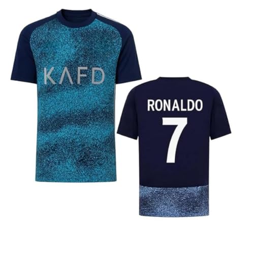 Image of Sports Football Al Nasser New Jersey Ronaldoo 7 Tshirt 2026 /2027 for Men & Boys