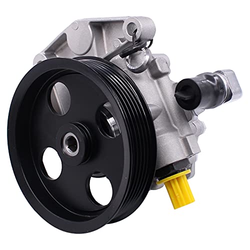 NewYall Power Steering Pump with Pulley for Mercedes C300 C350 Sedan 2008-2010
