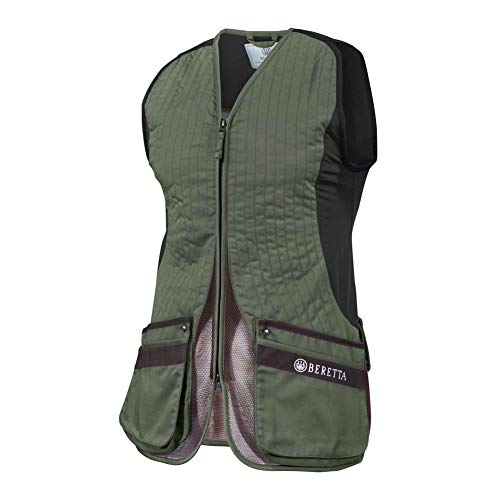 Beretta Women's Silver Pigeon Evo Range Hunting Ambidextrous Vest, Green, XX-Large