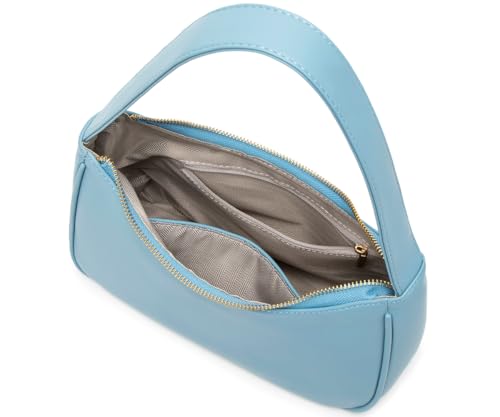 Image of CYHTWSDJ Shoulder Bags for Women, Cute Hobo Tote Handbag Mini Clutch Purse with Zipper Closure