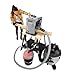 Dustopper PRO, Low-Profile Dust Separator for Shop Wet/Dry Vacuums, Up to 99.9% efficiency, Fits Standard-Lid Gallon Buckets, Made in USA. (One Dust Collector, One Elbow, One Hose)