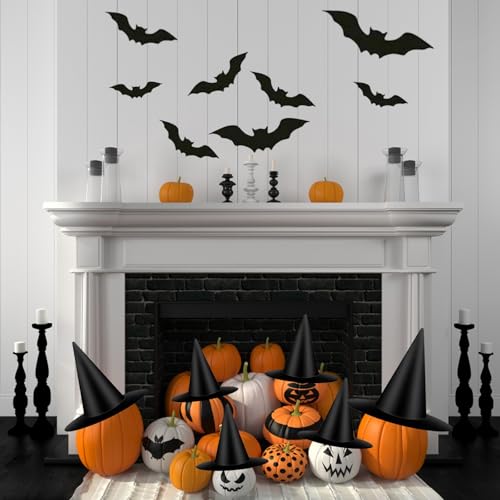 Easy Installation Durable and Reusable Witch Hat Decor Set for Halloween - image 4
