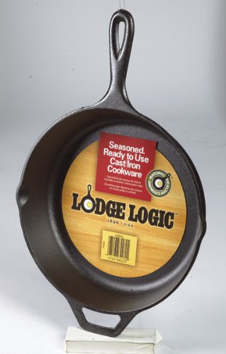 Image of Lodge Seasoned Cast Iron Skillet - PFAS-Free, Non-Toxic Cookware - Use with an Oven, Stove, Grill, or Campfire - Naturally Non-Stick & Oven Safe - 10.25 Inches (Pack of 2)