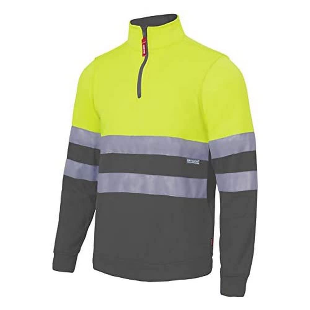 VELILLA Velilla - Sudadera de Alta Visibilidad Bicolor Con Cremallera Maillot de survtement Mixte (Lot de 1)