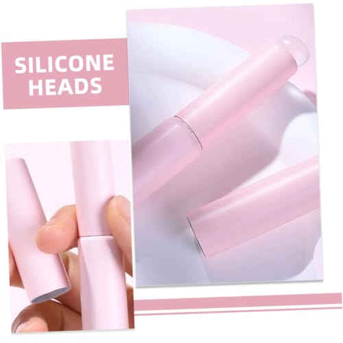 Aplicador de labios de silicona portátil para retoques rápidos de brillo y labial 5