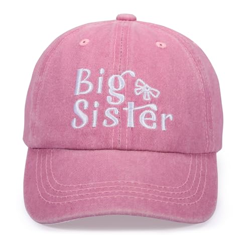 Cute Embroidered Baseball Cap for Kids Age 3-8, Funny Adjustable Cotton Embroidery Hat for Boys Girls